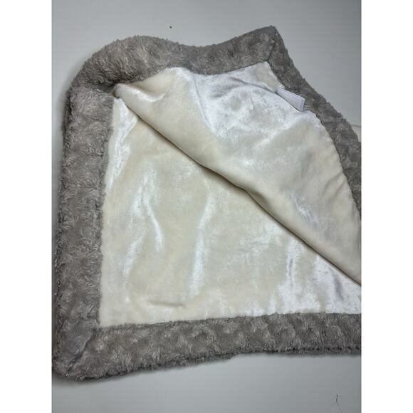 Little Miracles Lamb FOR SALE! - PicClick Little Miracles Lamb Baby Blanket Stars White Cream Plush Gray Trim Sheep